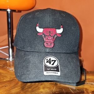 '47 MVP Black Cap with Red Bull Logo